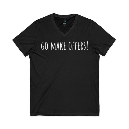Make Some Offers V-Neck Tee