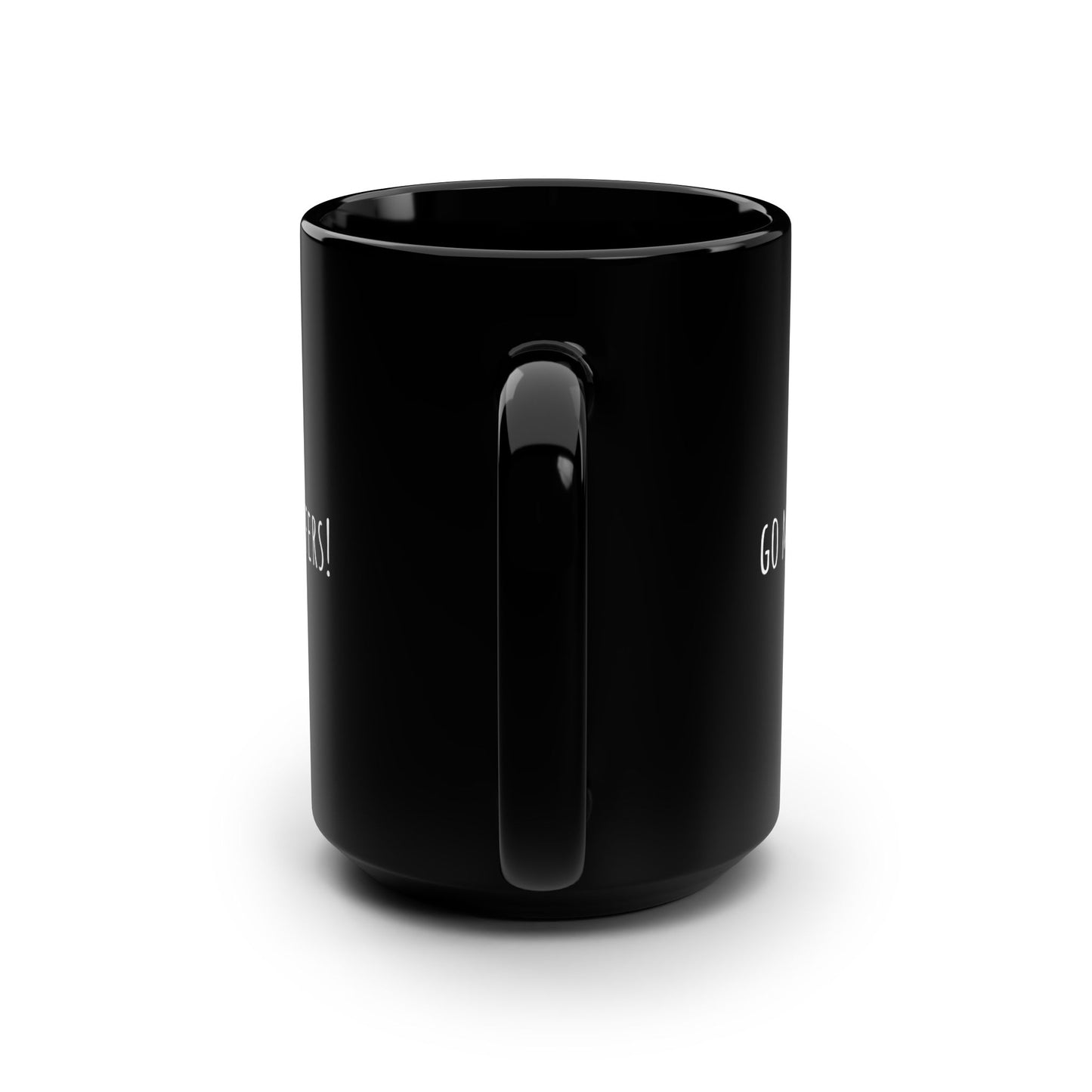 15oz Black Mug — "Go Make Offers!" Minimalist Realtor / Entrepreneur Coffee Cup