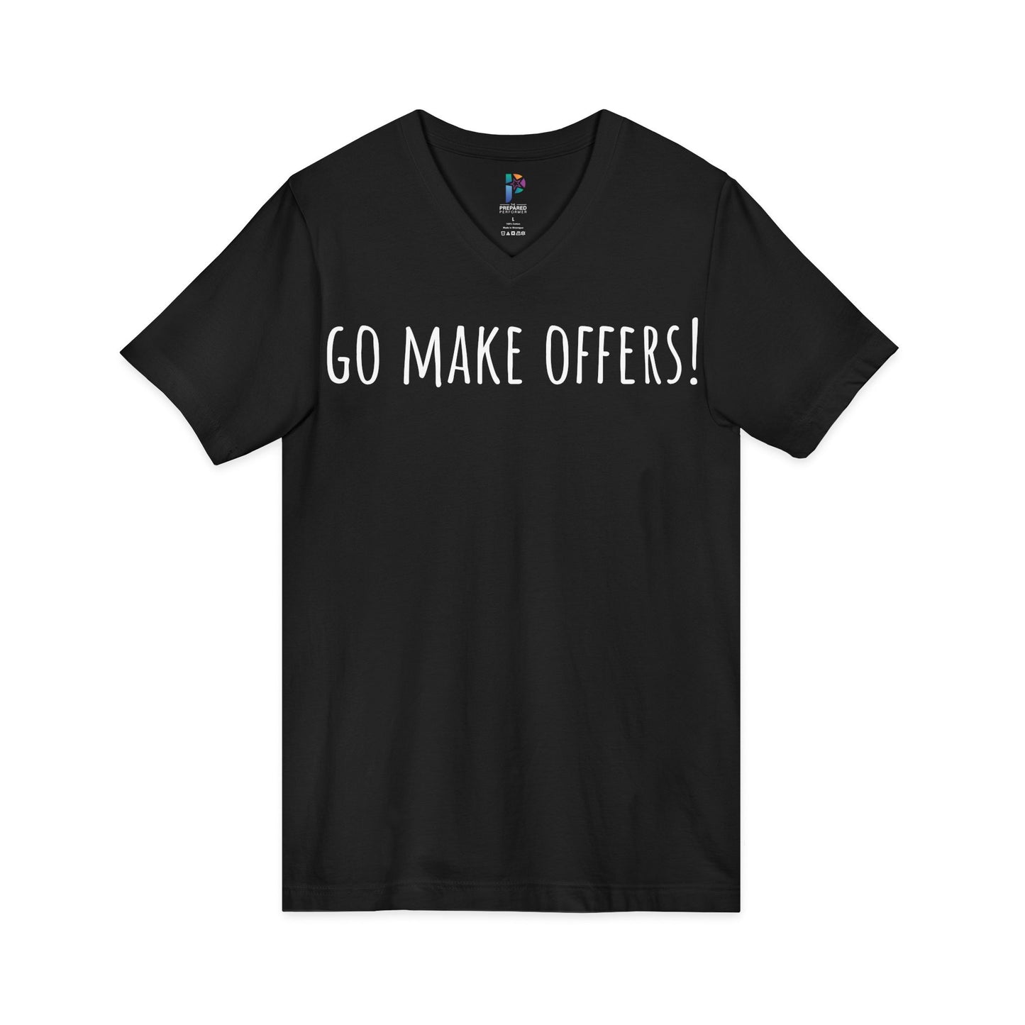 Make Some Offers V-Neck Tee