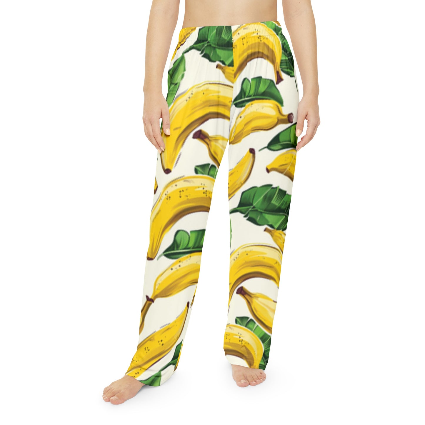 Women's Banana Pajama Pants (AOP)