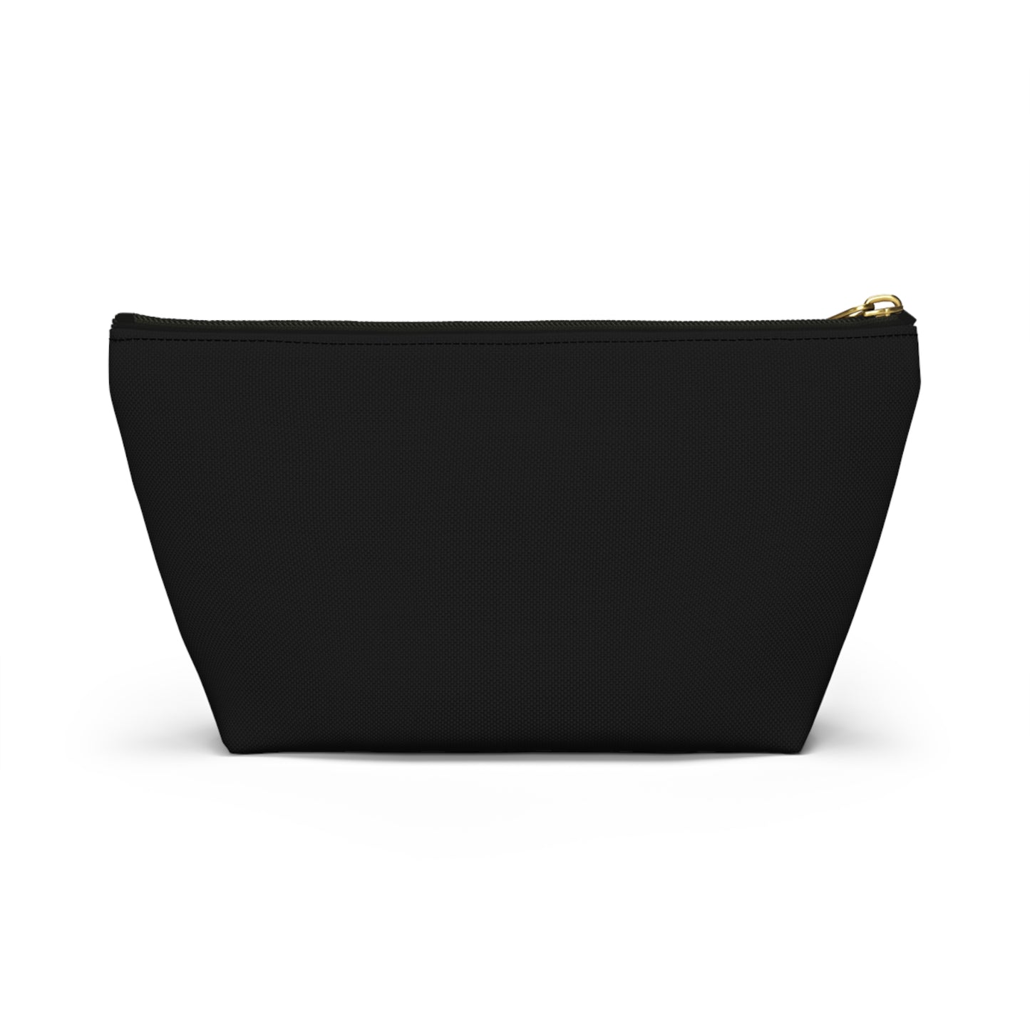 Weird & Winning Accessory Pouch — Bold Glitter Text Makeup Bag