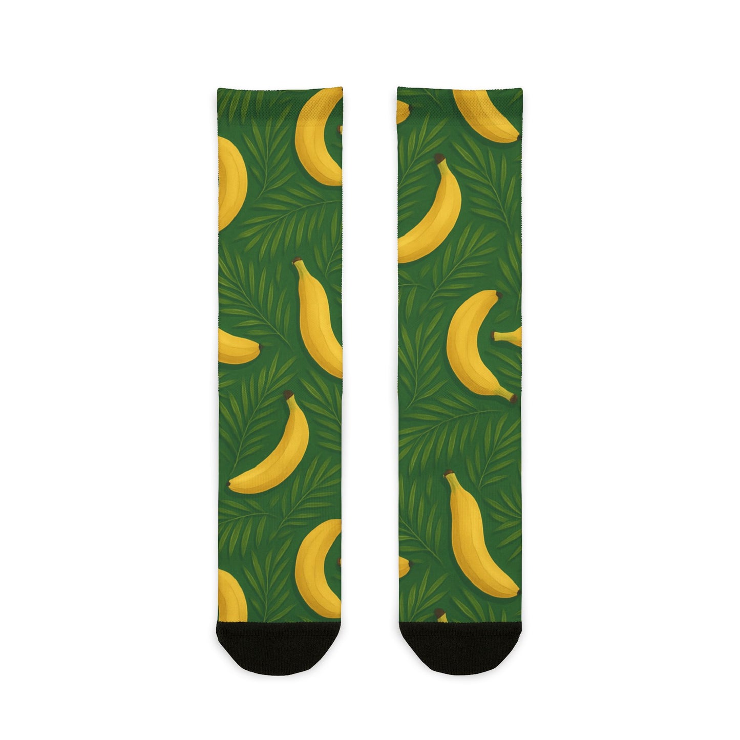 Tropical Banana Crew Socks - Fun & Funky Footwear