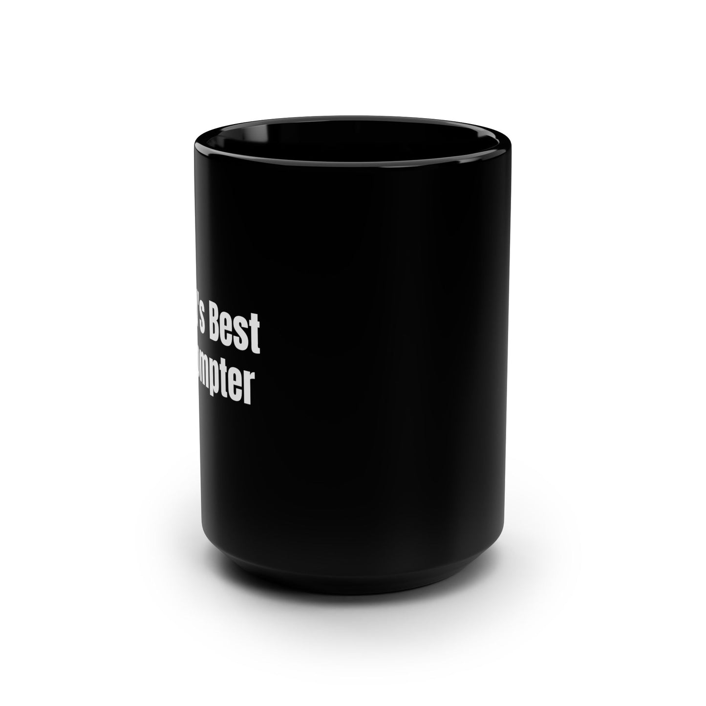 World's Best AI Prompter Mug, Black Coffee Cup, Gift for Writers, AI Enthusiasts, Office Humor, Coffee Addict Present