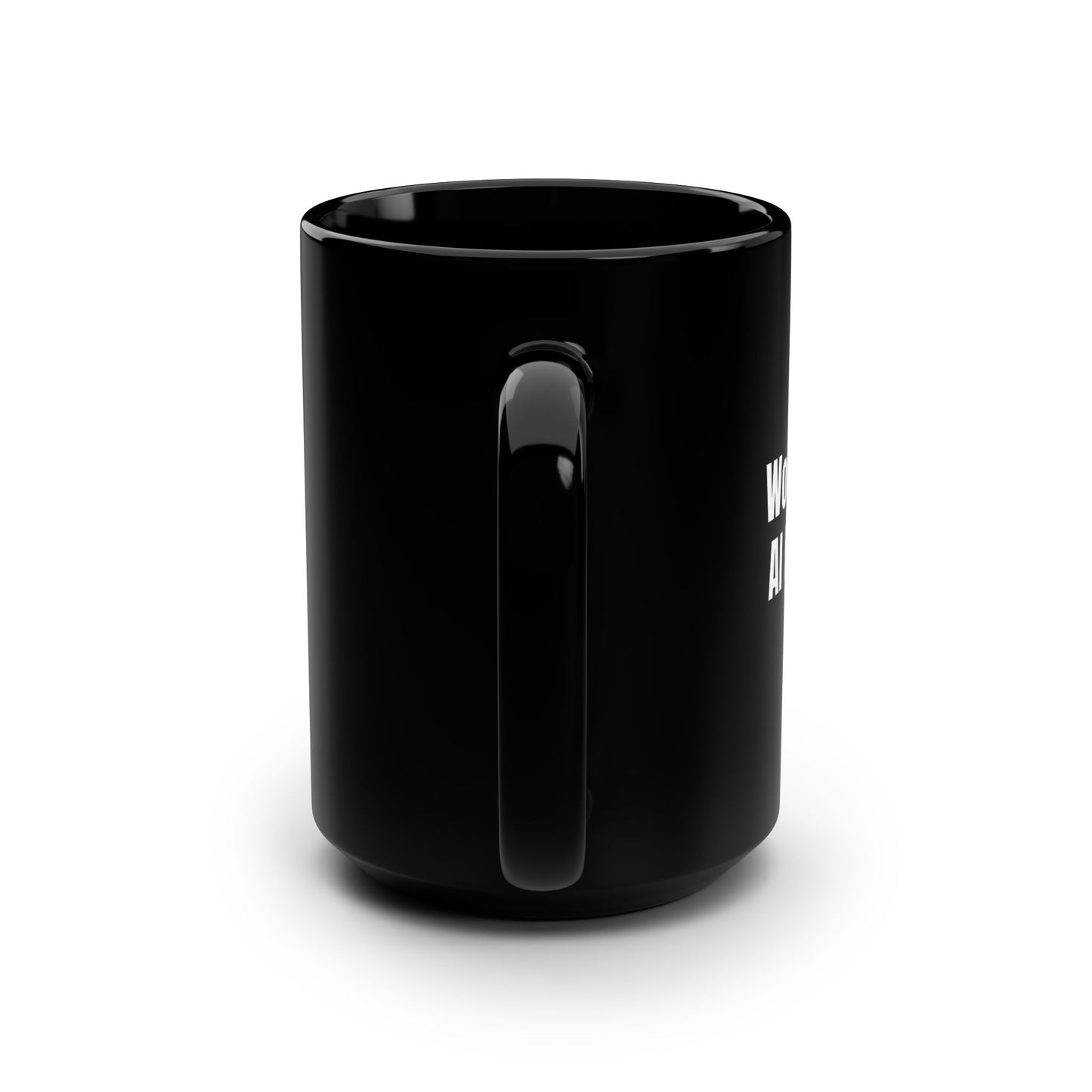 World's Best AI Prompter Mug, Black Coffee Cup, Gift for Writers, AI Enthusiasts, Office Humor, Coffee Addict Present