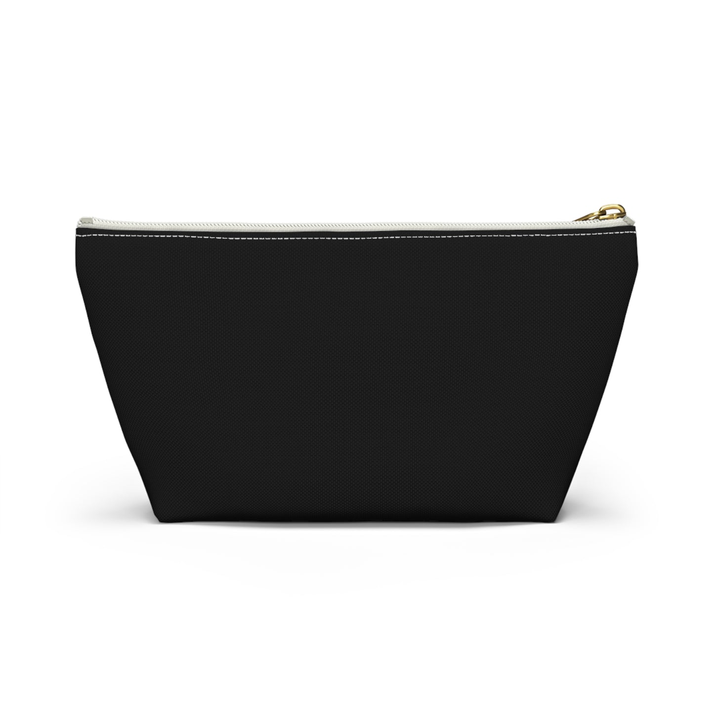 Weird & Winning Accessory Pouch — Bold Glitter Text Makeup Bag